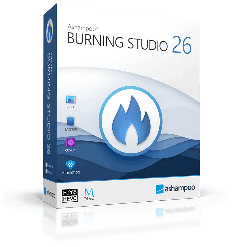 70% Off – Ashampoo Burning Studio 26: Perpetual License | The Best Disc Authoring Software – for Windows