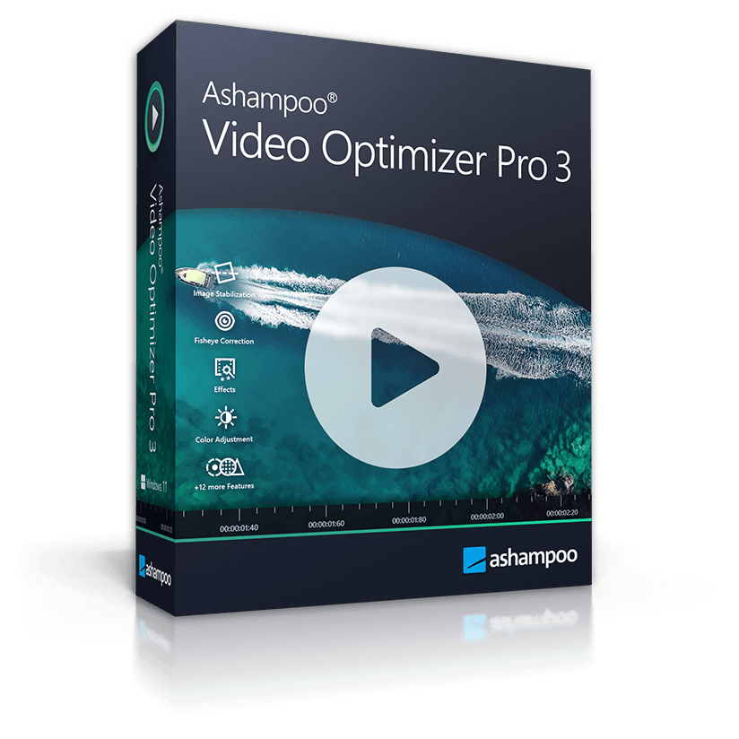 62% Off – Ashampoo® Video Optimizer Pro 3: Perpetual License | The Lighning-fast Video Enhancer, Improver, Stabilizer, Denoise Software – for Windows