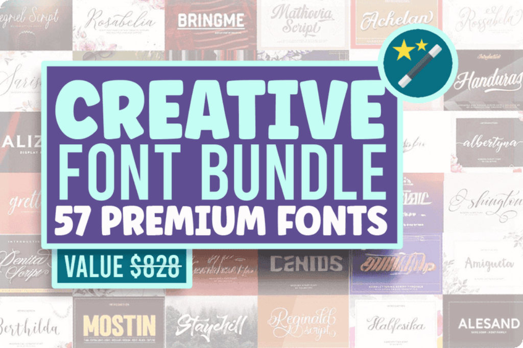 Creative Font Bundles Sale Download