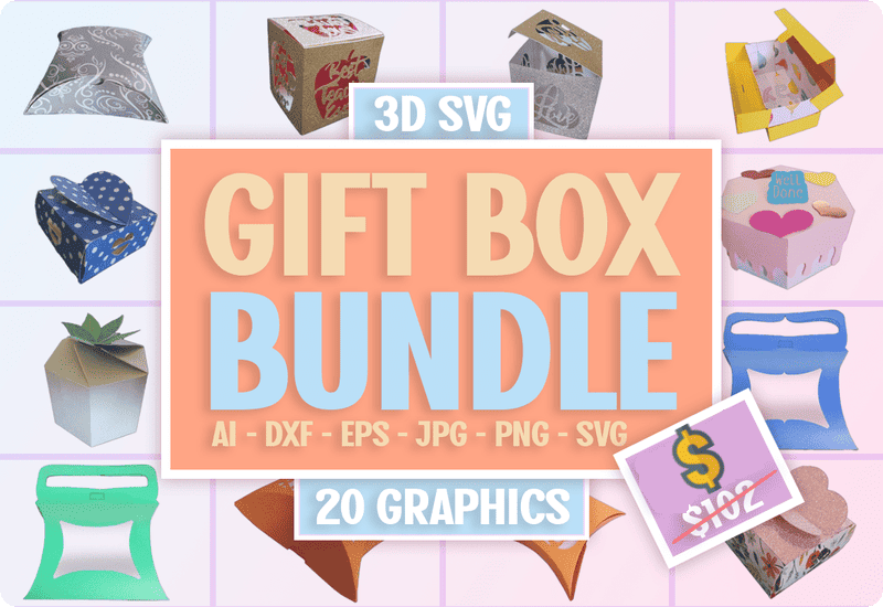 3D Gift Box Bundle Review Download