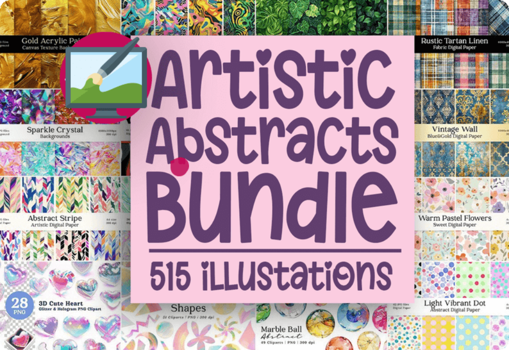 Artistic Abstracts Bundle Sale Download