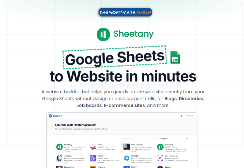 Sheetany Review Lifetime Deal Discount Coupon