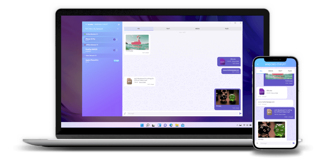 Abelssoft SendMe Screenshot