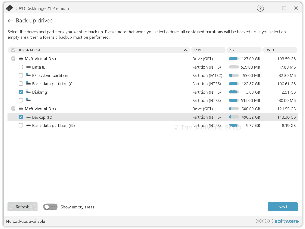 Back Up Drives