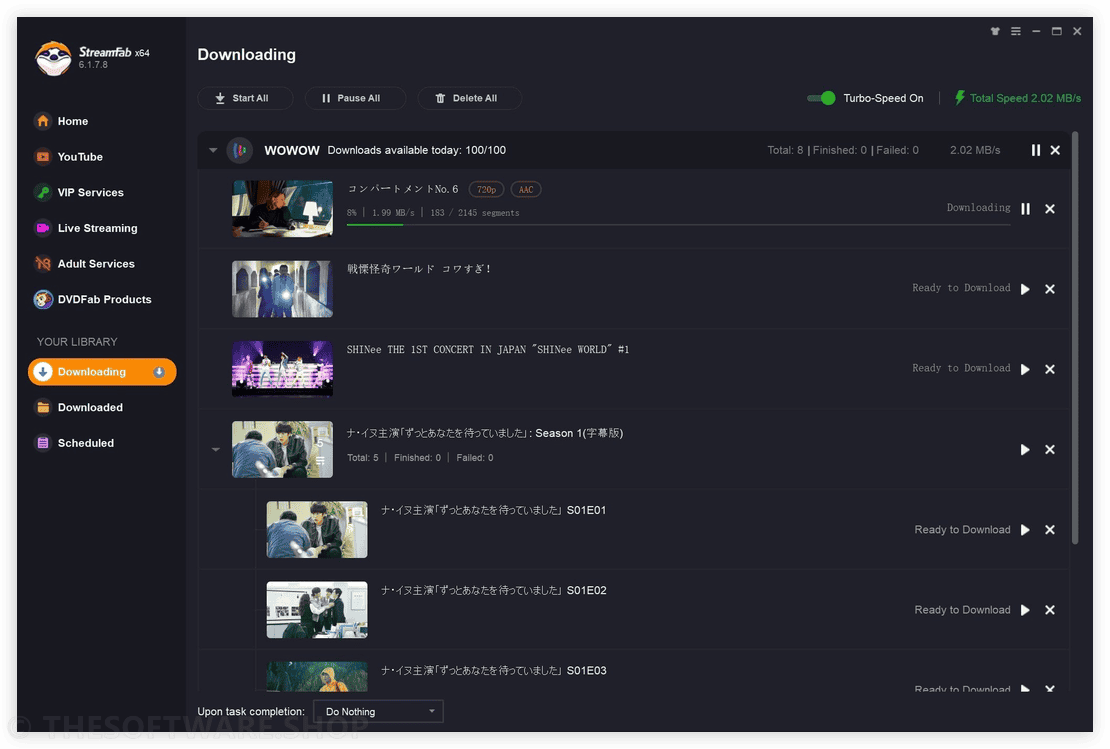 content Downloading