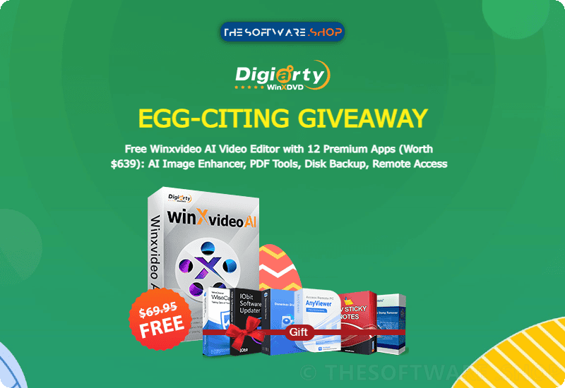 WinXDVD Easter Egg-citting Giveaway Free Software License Keys