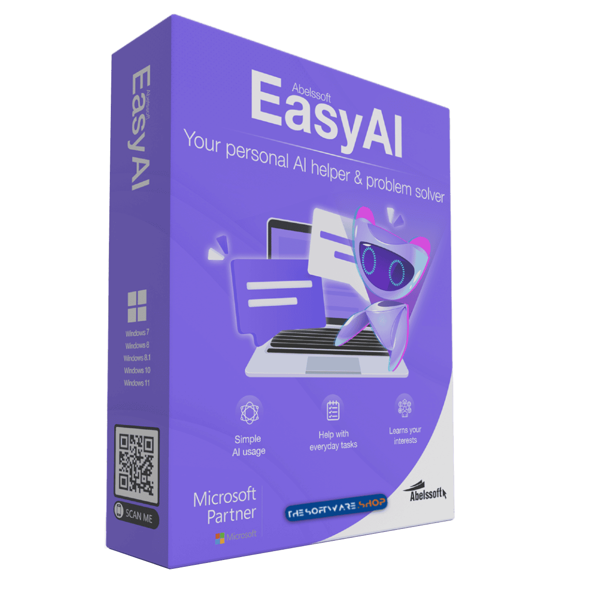 75% Off – Abelssoft Easy AI: Personalized Everyday AI Assistant – Smart Answers, Real Conversations, and 100% Data Privacy
