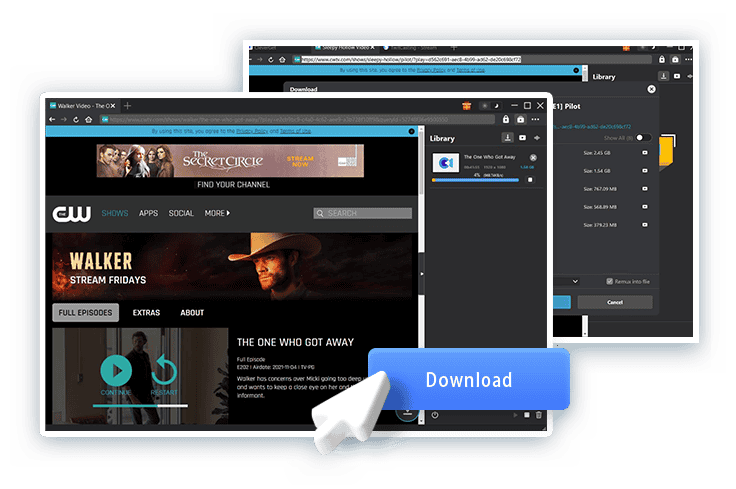CleverGet CW Downloader - Start Downloading