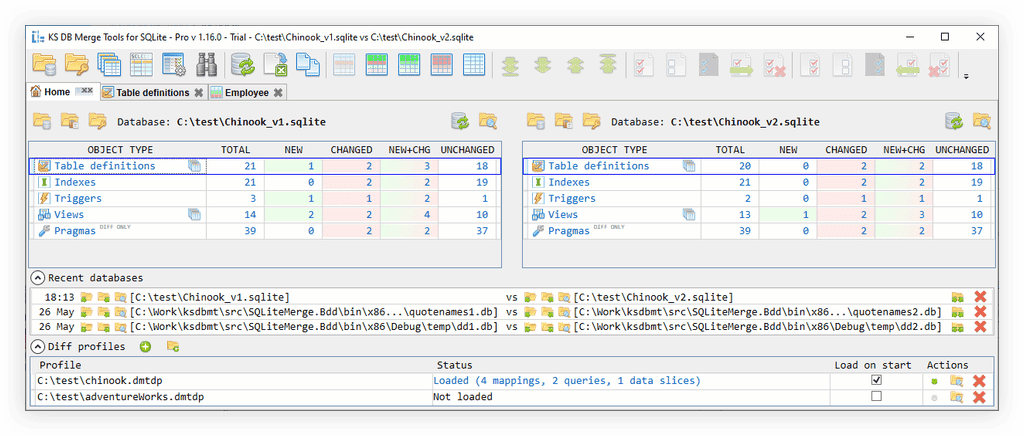 KS DB Merge Tools sqlite-diff-merge-overview-project-tab-pro
