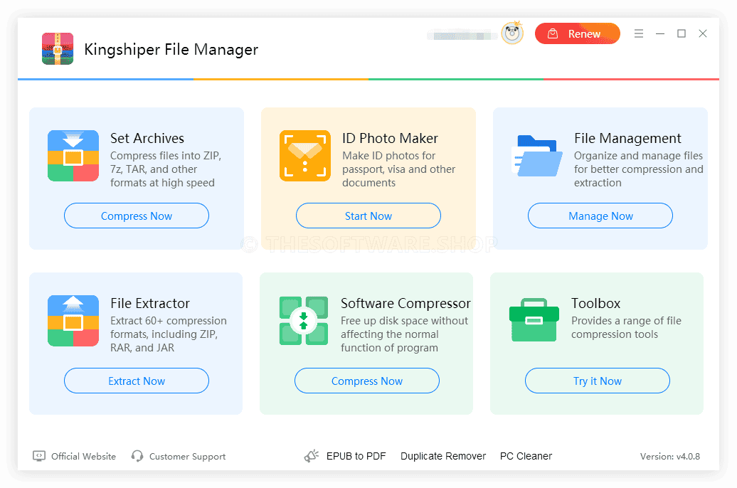 KingShipper File Manager Screenshot