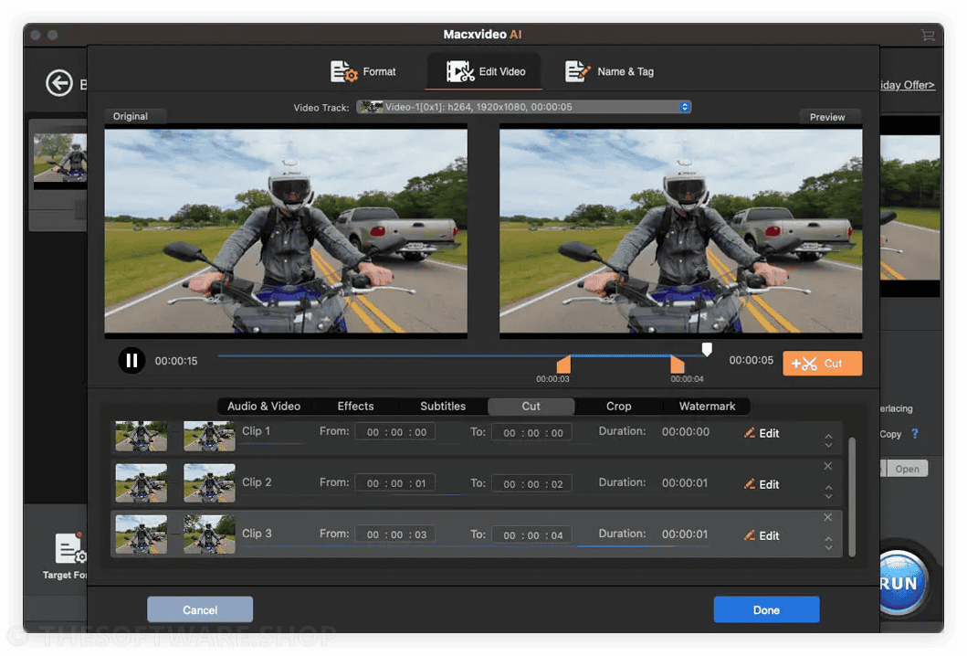 Video Editor - Cut