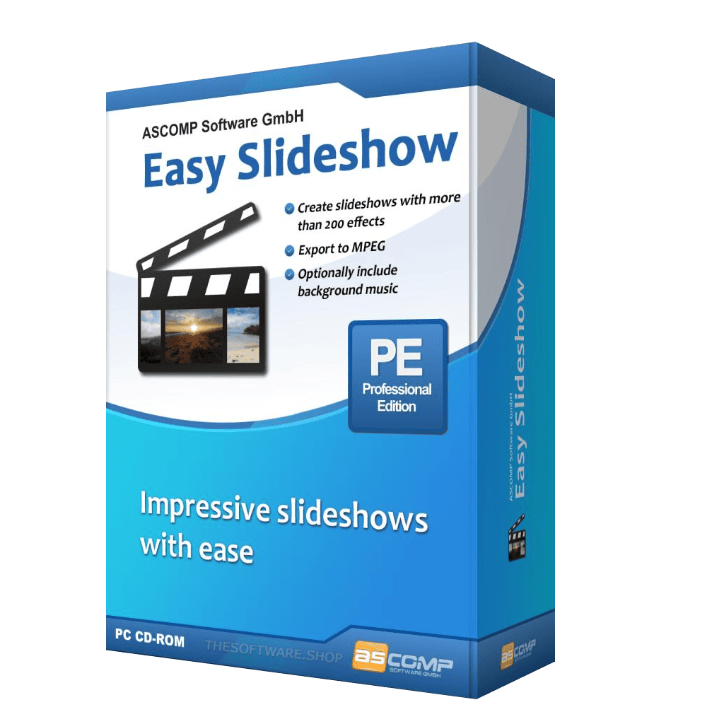 Giveaway – ASCOMP Easy Slideshow Professional Edition: Free License Key | Photo Slideshow Creator with Music, 200+ Transition Effects, 4K Export – for Windows