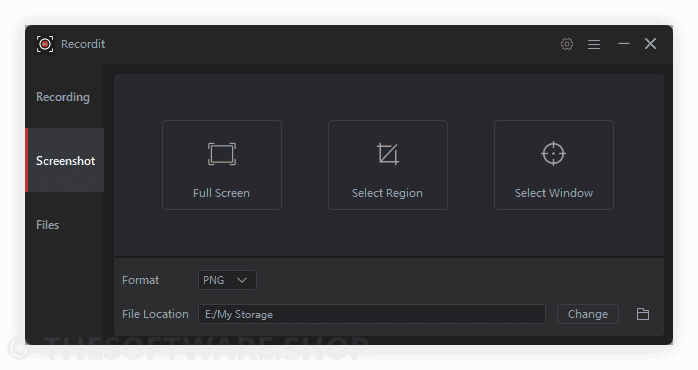 Screenshot tool