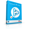 100% Software Giveaway on Converter4Video 2020 V2020.6.09 – Free Full Version: Easy-to-use Video Converter – for Windows