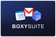 81% Off Coupon on Boxy Suite – Lifetime License – The Best Gmail and Google Calendar Clients – for Mac OS X