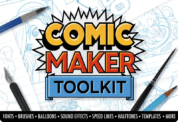 87% Off Comic Maker Toolkit – Lifetime Access – 300 Different Comic-themed Tools with Extended Commercial License